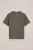 WE Fashion – Jongens T-shirt met embroidery – Regular fit – Olijfgroen – Katoen –