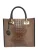 Roberta M Beige Rundleer Tas