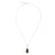 Orphelia ‘Lilja’ Dames 925 Sterling Zilveren Ketting met Hanger – Roze zh-7367