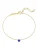 Eastside Armband  blauw / goudgeel