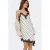 ONLY midi jurk met stippen – ecru
