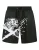 Plein Sport Zwemshorts  zwart / wit