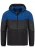 INDICODE JEANS Winterjas ‘Urban’  blauw / grijs / zwart