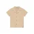 Daily7 T-shirt met backprint met textuur beige