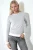 Gestructureerde Crew Neck Langsleeve Slim Fit Top