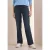 Cecil Dames Jeans met wijde pijpen en borduursel in Blauw