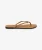 Gevlochten Teenslippers Van Kunstleer Brown