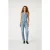 Fabienne Chapot Gigi Denim Gilet Mid Blue Printed