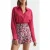 Reiss Lara Viscose Shorts — Pink