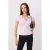 TRENDYOLMİLLA Dames Paars Effen Kort Getailleerd Blouses