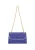 faina Schoudertas  royal blue/koningsblauw / transparant