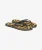 Vegan Vintage Teenslippers Zwart