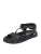 FREUDE Sandalen met riem ‘AMELINE’  zwart / wit