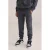 WE Fashion Blue Ridge slim cargo broek antraciet