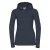 Russell Dames Premium Authentieke Hoodie (3-Lagen Stof) (Franse marine)