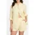 GUESS Ls Gen Linen Shirt Cotton Yellow