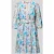 Christian Berg Woman Selection Knelange jurk in all-over look met riem