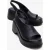 ROY Leren Wedge Sandaal (Dames)