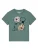 Watapparel Shirt ‘Self Love’  taupe / spar / pasteloranje / zwart