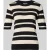MORE & MORE Gebreid shirt met Ronde hals en Labeldetail