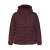 ONLY CARMAKOMA Plus Size quilted winterjas – donkerrood