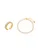 Heideman Sieraden set  goud / transparant