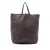 Tweedehands Leren Verticale Cabas Tote