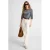 Anytime high waist wide leg jeans white