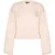 Biba Crop-sweatshirt voor dames met geborduurd logo (Neutraal)