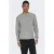 ONLY & SONS gebreide trui grijs