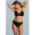 BEACHWAVE omslag bikinibroekje met textuur zwart