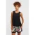 O’Neill mouwloze top zwart broderie