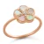 Orphelia ‘Daisy’ Dames 925 Sterling Zilveren Ring – Roze ZR-7585/RG