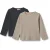 WHEAT Shirt  stone grey / zwart