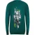 Cavalli Class Splintered Tiger Grafisch Groen Ottanio Sweatshirt