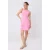 TRENDYOLMİLLA Dames Roze Effen Kort / Mini Mouwloos A-lijn Jurken