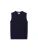 GOBI Cashmere Gebreide bodywarmer ‘Women’s Essential Cashmere Crewneck Vest’  navy