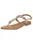 LAZAMANI Teenslipper  goud / wit