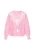 IZIA Trui  rosa / wit