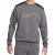 Nike Heren Sweatshirt met Swoosh-logo (Grijs)