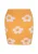 swirly Rok  oranje / wit