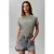 CALVIN KLEIN JEANS T-shirt met tekst – kaki