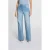 Morgan high waist wide leg jeans medium blue denim