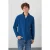 Heren Pluche Half-Zip Sweatshirt