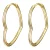 Glanzstücke München Oorbellen  goud
