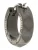 DIESEL Oorbel  zwart / wit