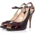 Giuseppe Zanotti peep-toe sandalen van lakleer