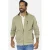 Jan Vanderstorm +FIT Collectie sweatvest Plus Size AAGANG lichtkaki