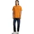 G-Star Chest Logo Striped Polo Orange