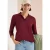 Polo met 3/4-mouwen en knoopdetail